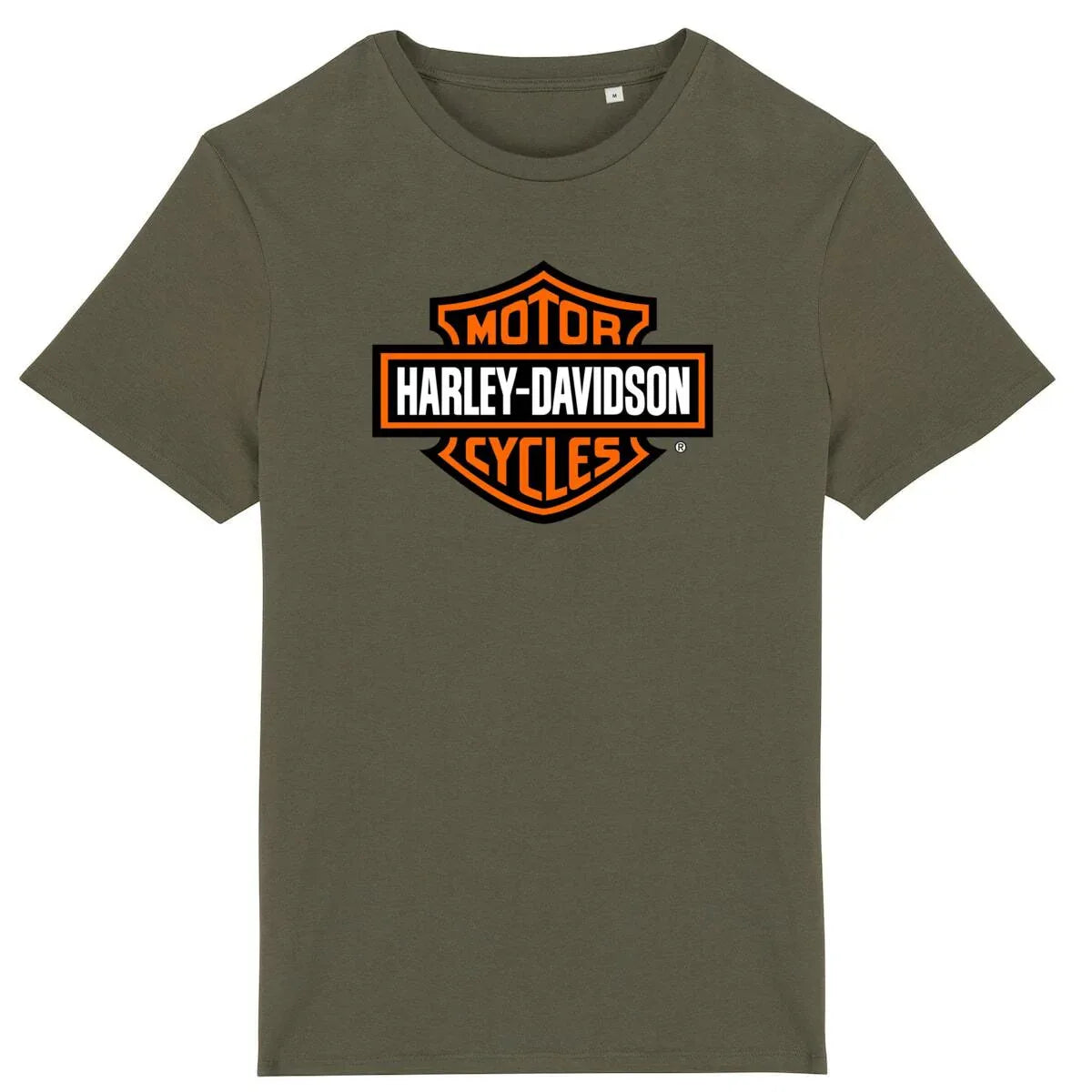0225_Harley-Davidson_1_-_T-shirt_kaki - CultureMoto