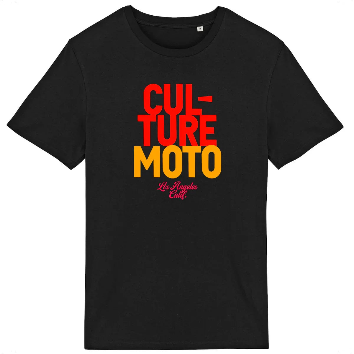0326CMLACalif.orange-T-shirtnoir - CultureMoto