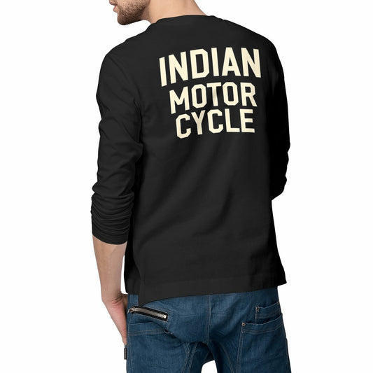 T-shirt noir manches longues Indian Motorcycle