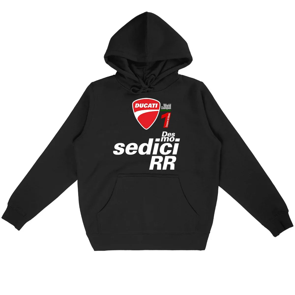 0525DucatiDesmoSediciRR-Hoodienoir - CultureMoto
