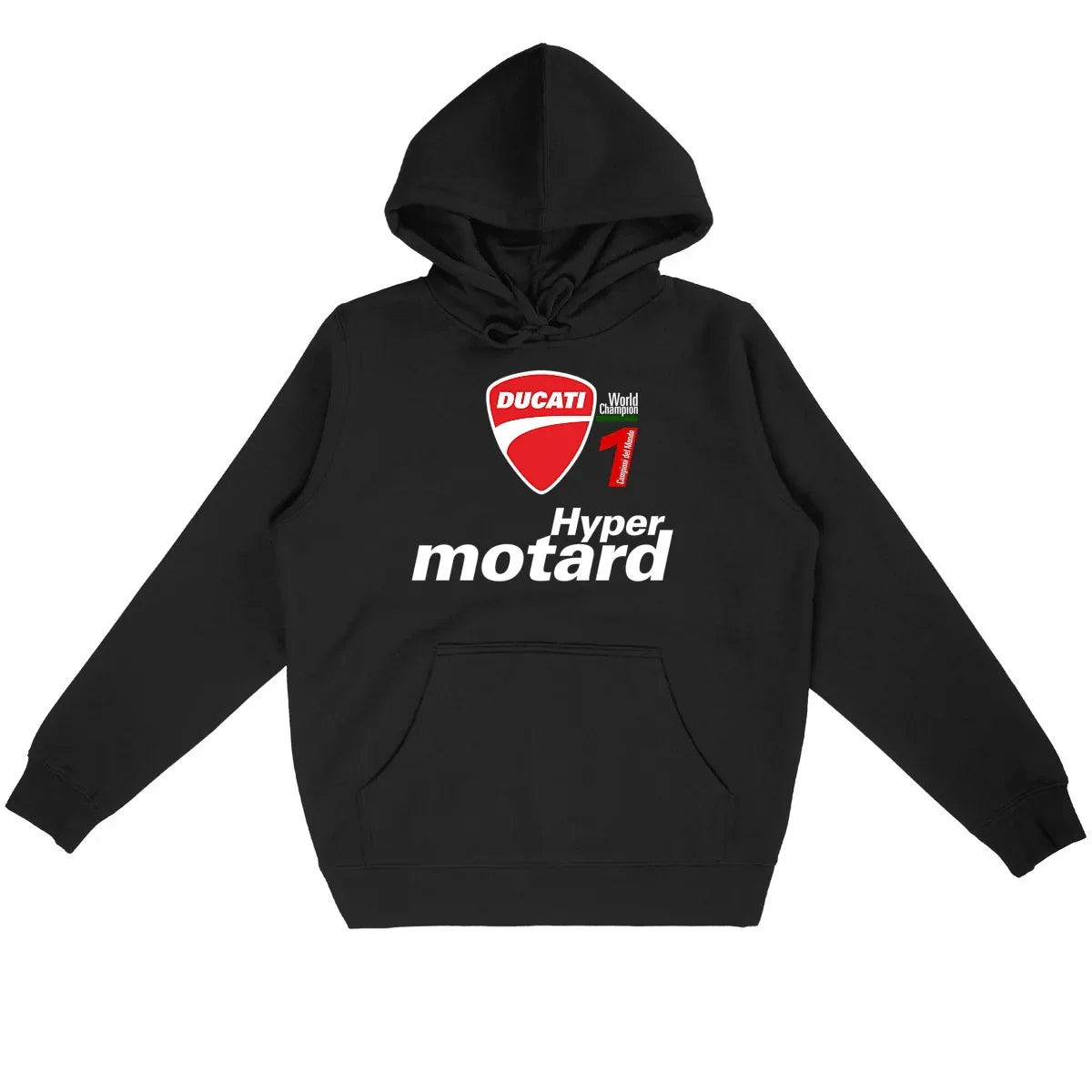 0525DucatiHypermotard-Hoodienoir - CultureMoto