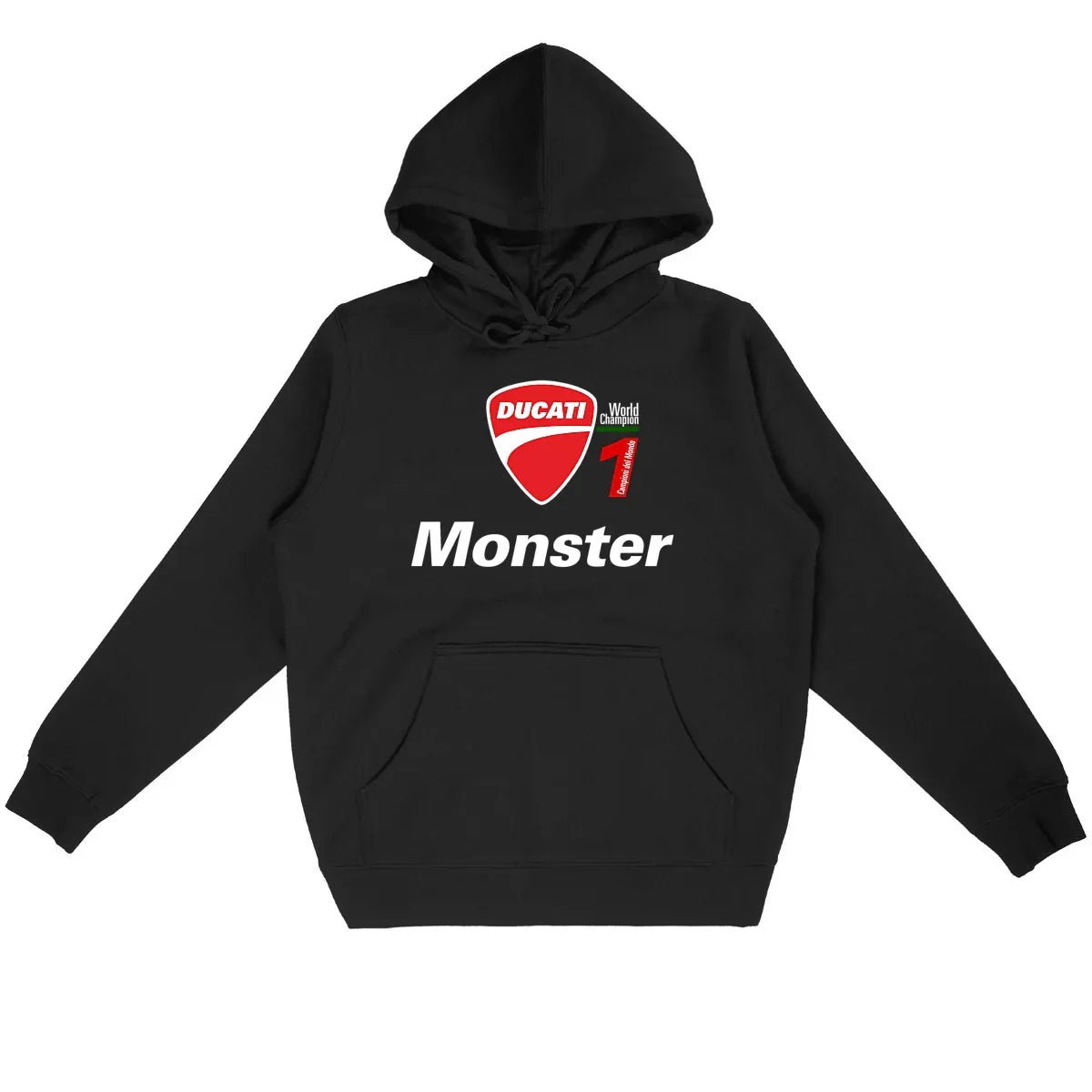 0525DucatiMonster-Hoodienoir - CultureMoto