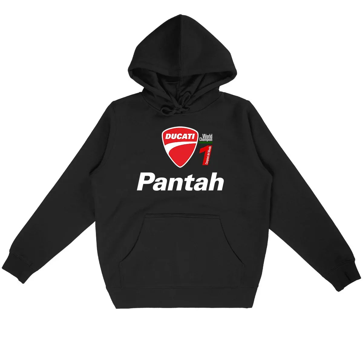 0525DucatiPantah-Hoodienoir - CultureMoto
