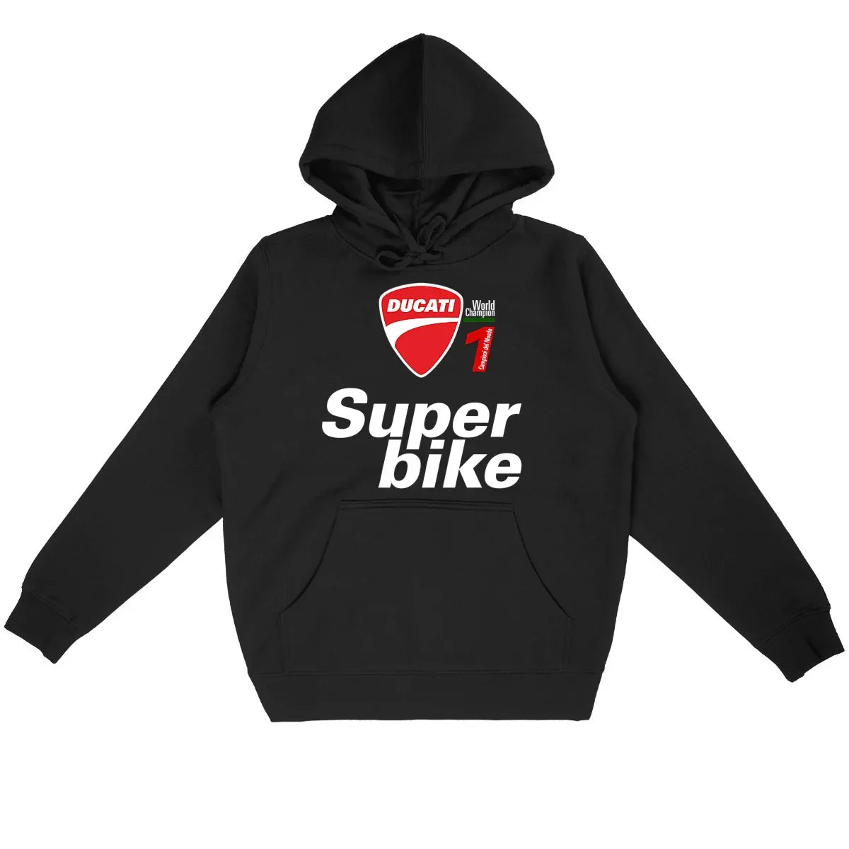 0525DucatiSuperbike-Hoodienoir - CultureMoto