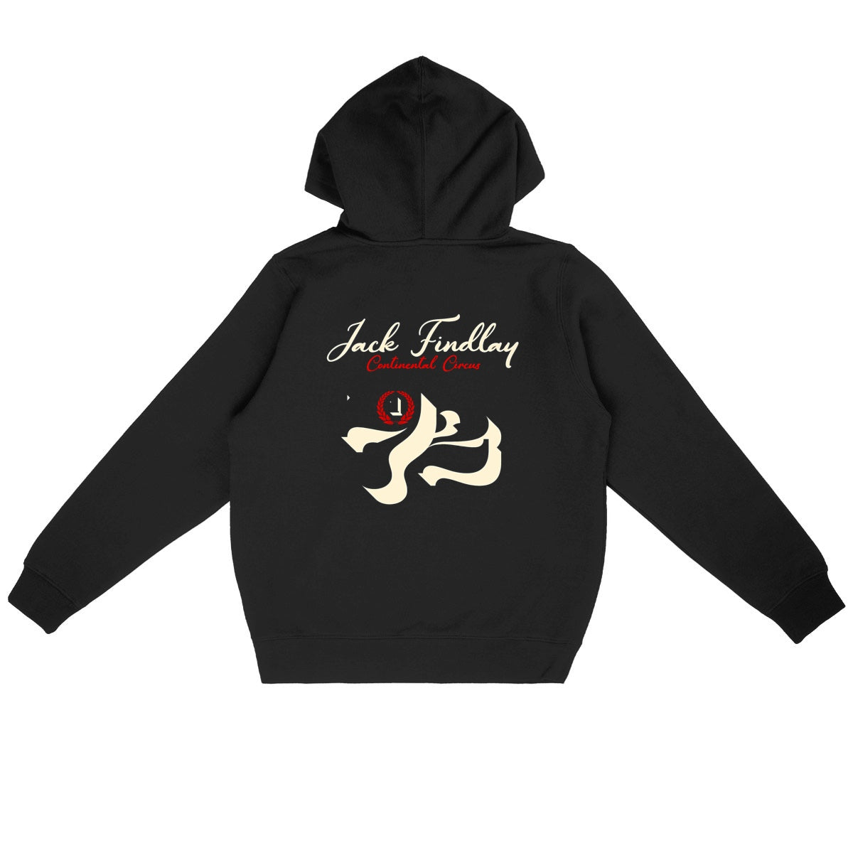 Sweat-shirt noir à capuche Jack Findlay 72