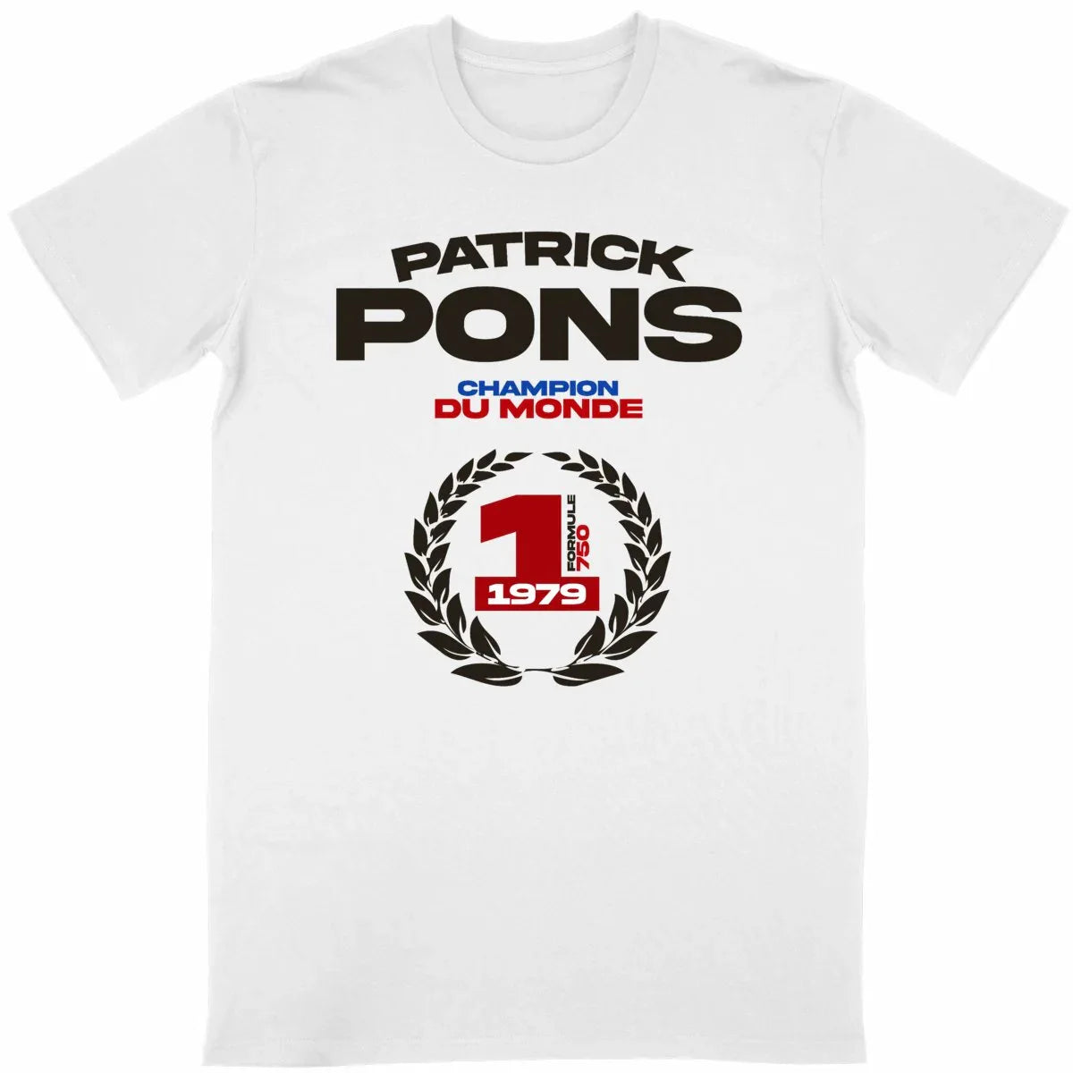0525PatrickPons-T-shirtblanc - CultureMoto