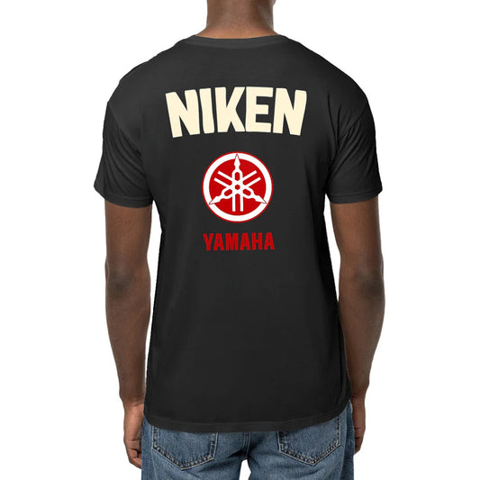 0625YamahaNiken-T-shirtnoirdos - CultureMoto