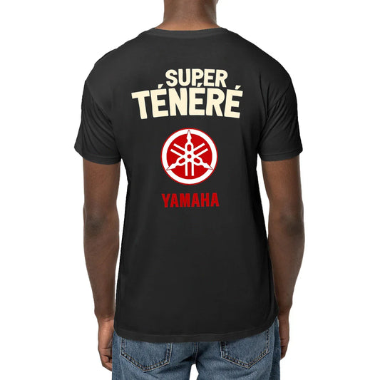 0625YamahaSuperTenere-T-shirtnoirdos - CultureMoto