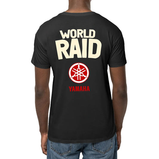 0625YamahaWorldRaid-T-shirtnoirdos - CultureMoto