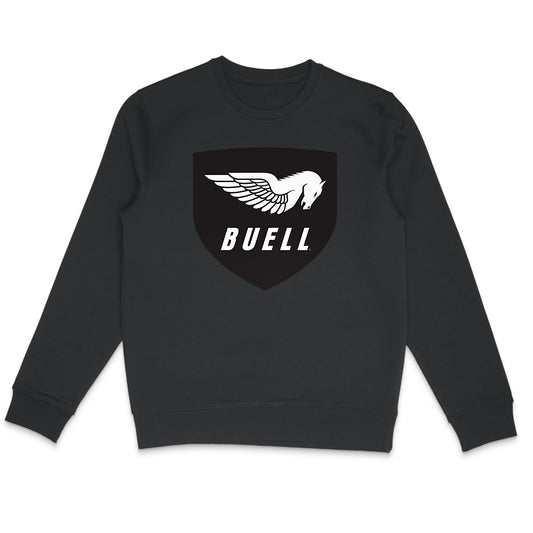 Sweat-shirt noir unisexe Premium • Buell Motorcycles