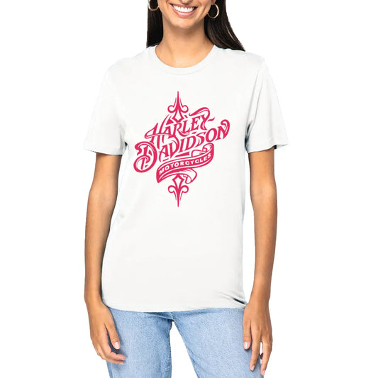 0625_Harley-Davidson_-_T-shirt_blanc_1 - CultureMoto