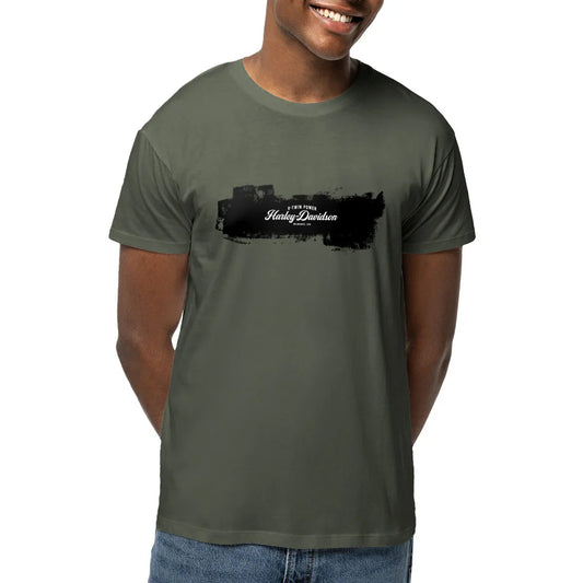 0625_Harley-Davidson_Brush_-_T-shirt_kaki_1 - CultureMoto