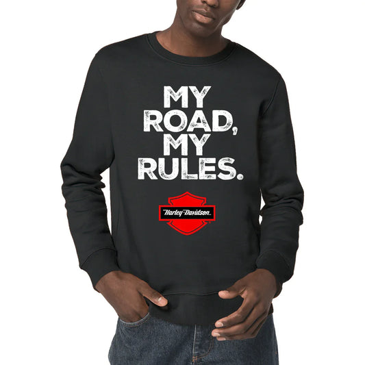 0625_Harley-Davidson_My_Road_-_Sweat-shirt_noir_1 - CultureMoto