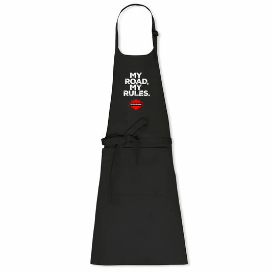 0625_Harley-Davidson_My_Road_-_Tablier_de_cuisine_noir_2 - CultureMoto