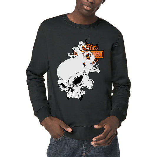 0625_Harley-Davidson_Skull_-_Sweat-shirt_noir_1 - CultureMoto