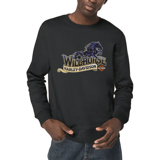0625_Harley-Davidson_Wild_Horse_-_Sweat-shirt_noir_1 - CultureMoto