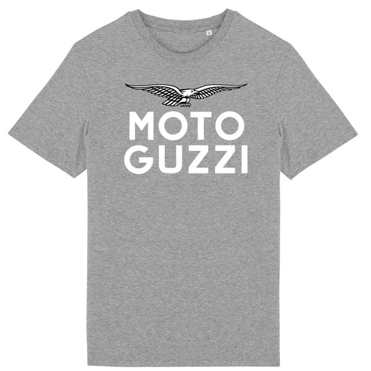 0625_Moto.Guzzi_white_eagle_-_T-shirt_gris_2 - CultureMoto