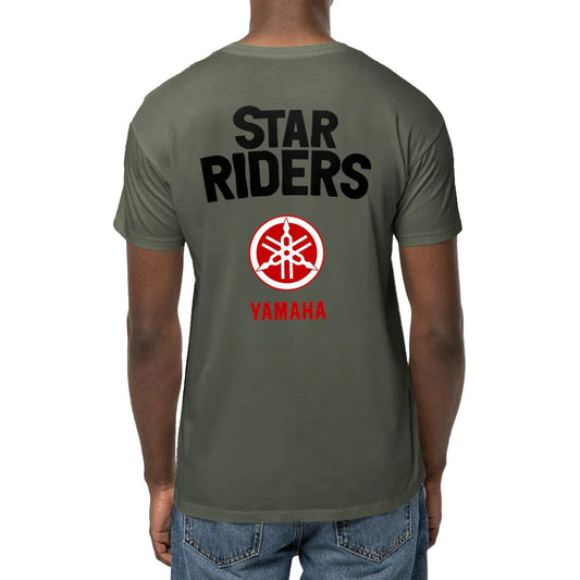 0625_Yamaha_Star_Riders_-_T-shirt_kaki_dos - CultureMoto