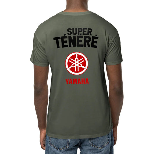 0625_Yamaha_Super_Tenere_-_T-shirt_kaki_dos - CultureMoto