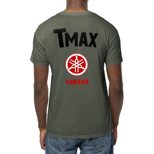 0625_Yamaha_TMax_-_T-shirt_kaki_dos - CultureMoto