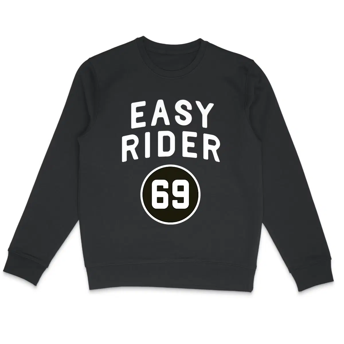 Sweat-shirt noir Easy Rider 69