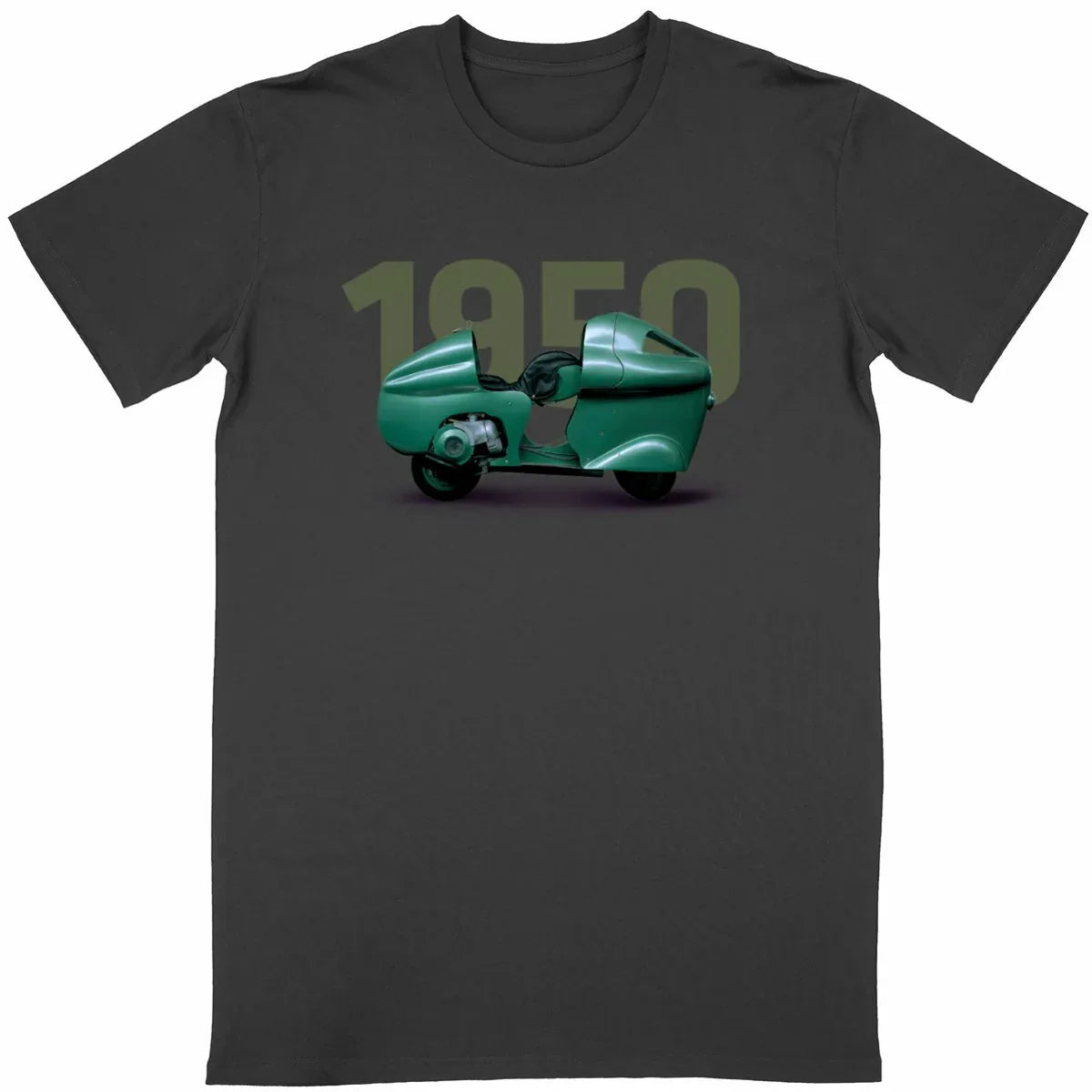 0725Vespa1950-T-shirtnoir - CultureMoto