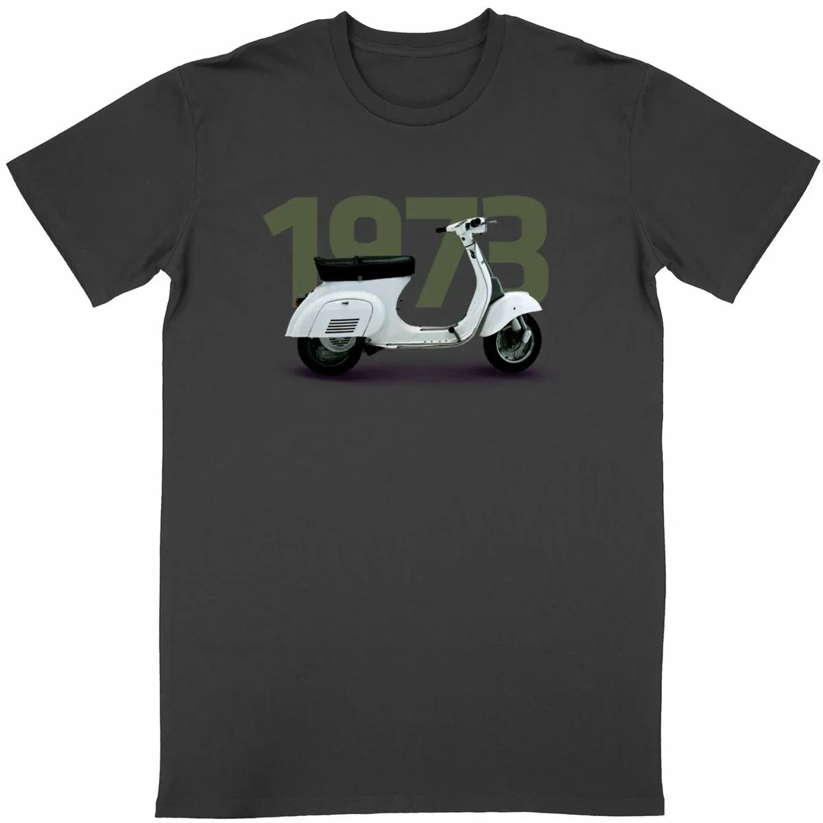 0725Vespa1973-T-shirtnoir - CultureMoto