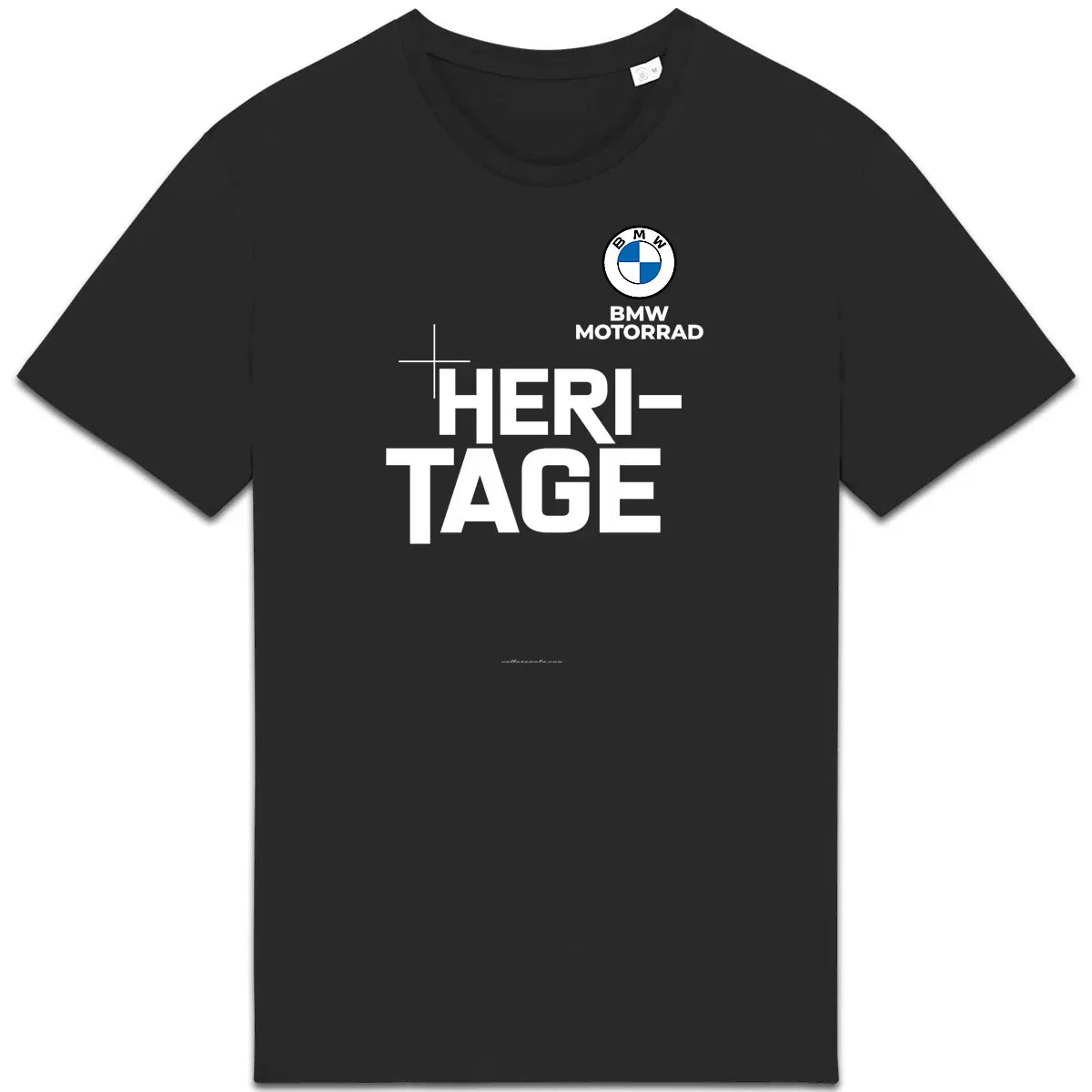 0824BMWHeritage-T-shirtnoirunisexe - CultureMoto