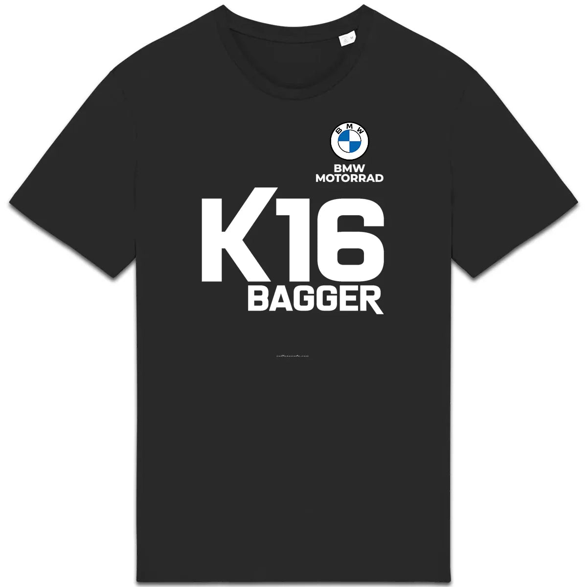 0824BMWK16Bagger-T-shirtnoirunisexe - CultureMoto
