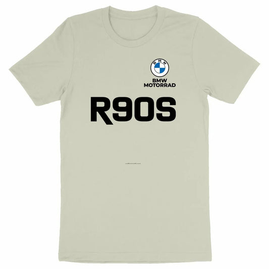0824BMWR90S-T-shirtnaturelunisexe - CultureMoto