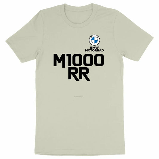 0824_BMW_M1000RR_-_T-shirt_naturel_unisexe - CultureMoto