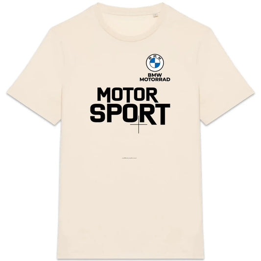 0824_BMW_Motorsport_-_T-shirt_naturel_unisexe - CultureMoto