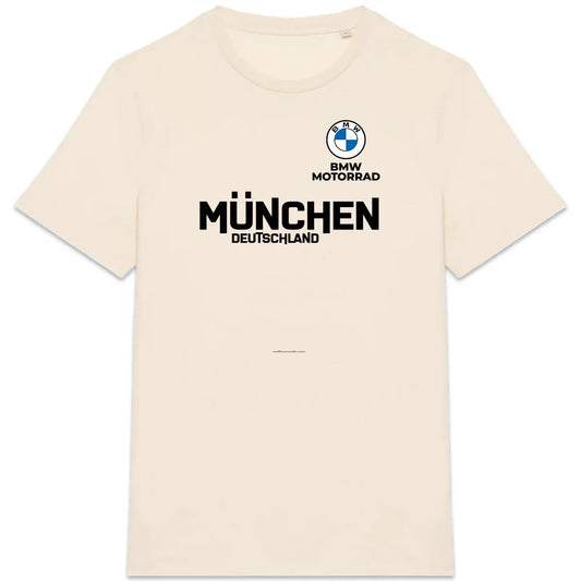 0824_BMW_Munchen_-_T-shirt_naturel_unisexe - CultureMoto