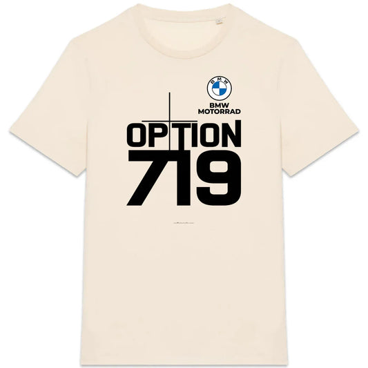 0824_BMW_Option_719_-_T-shirt_unisexe_naturel - CultureMoto