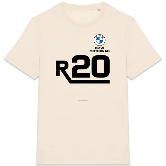 0824_BMW_R20_-_T-shirt_naturel_unisexe - CultureMoto