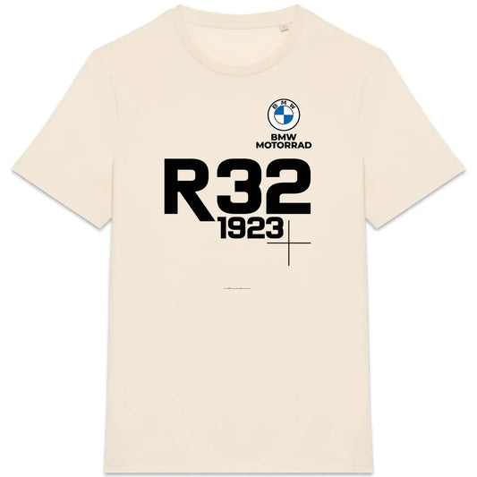 0824_BMW_R32_-_T-shirt_naturel_unisexe - CultureMoto