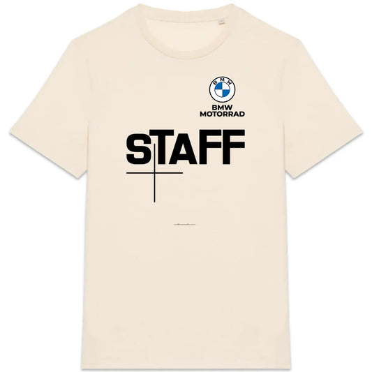 0824_BMW_Staff_-_T-shirt_naturel_unisexe - CultureMoto