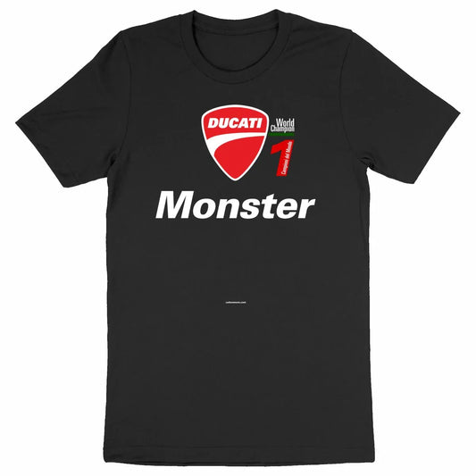 0824_Ducati_Monster_-_T-shirt_noir_unisexe - CultureMoto