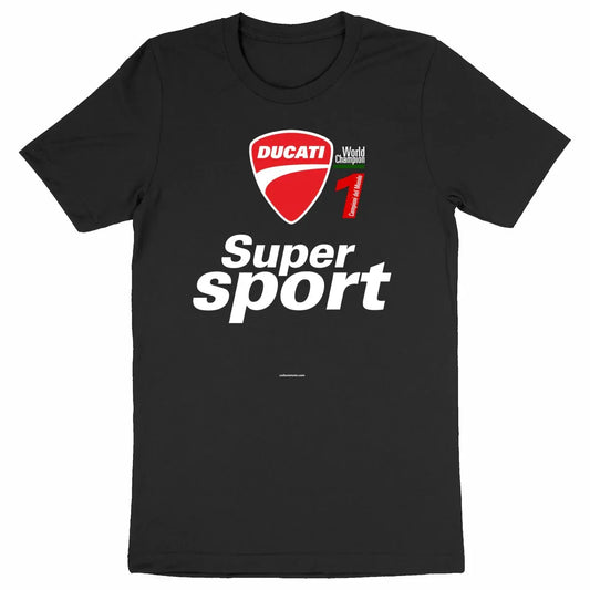 0824_Ducati_Supersport_-_T-shirt_noir_unisexe - CultureMoto
