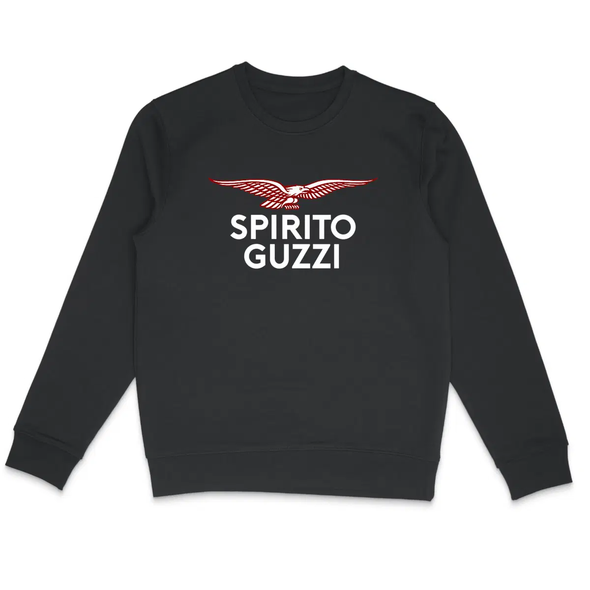 Sweat-shirt Moto Guzzi Spirito Guzzi • Vêtement coton bio • Culture Moto