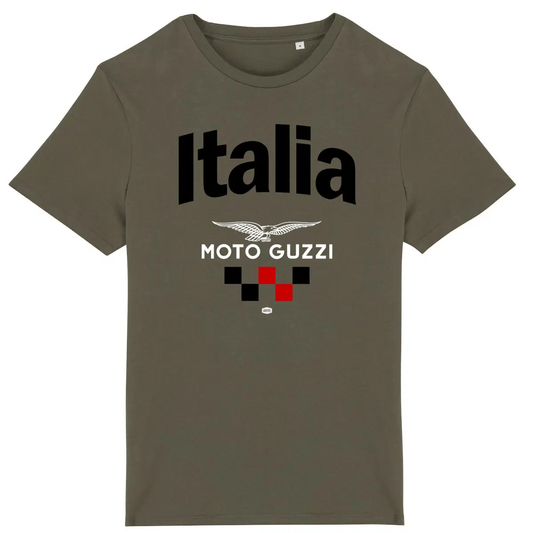 T-shirt manches courtes Moto Guzzi Italia