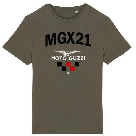 T-shirt manches courtes Moto Guzzi MGX-21