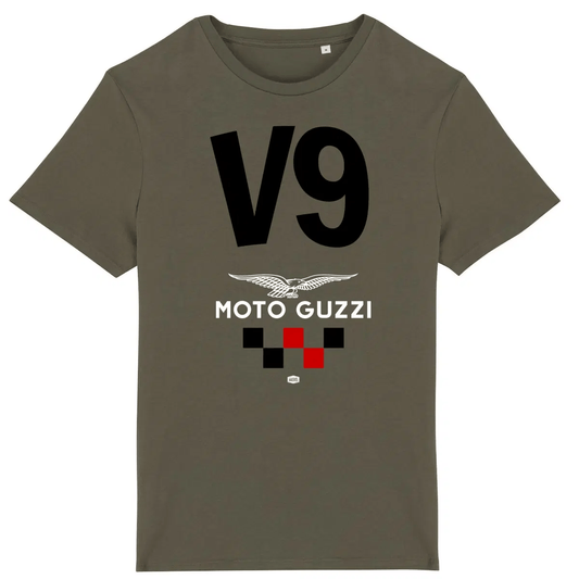 T-shirt manches courtes Moto Guzzi V9