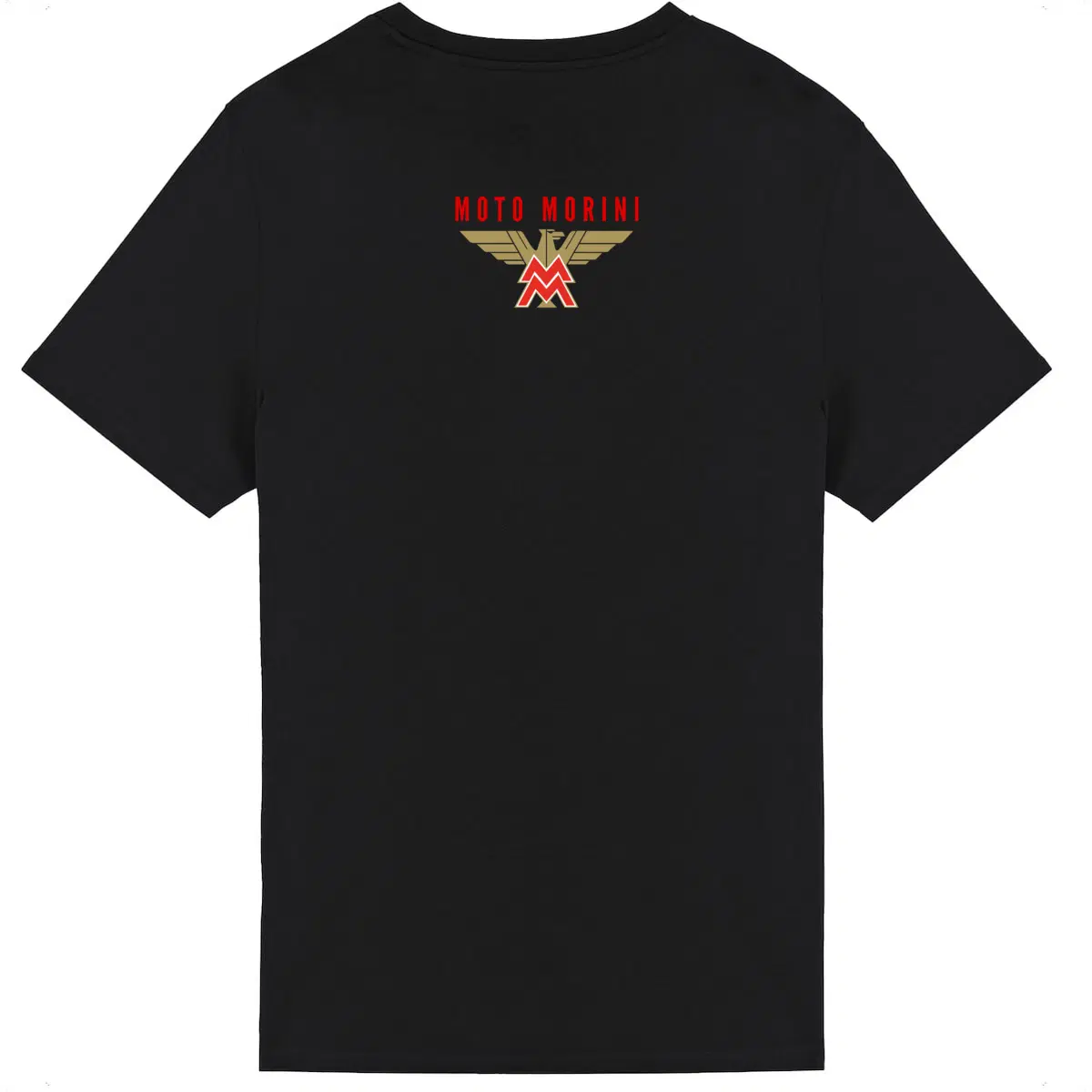 T-shirt noir manches courtes Moto Morini