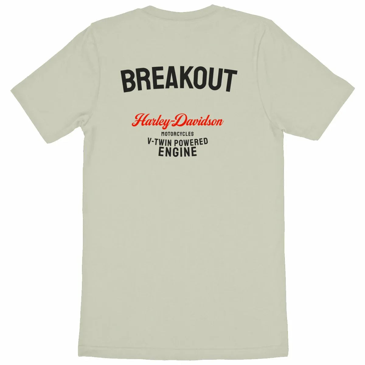 0924_Harley_Breakout_-_T-shirt_naturel_unisexe_dos - CultureMoto
