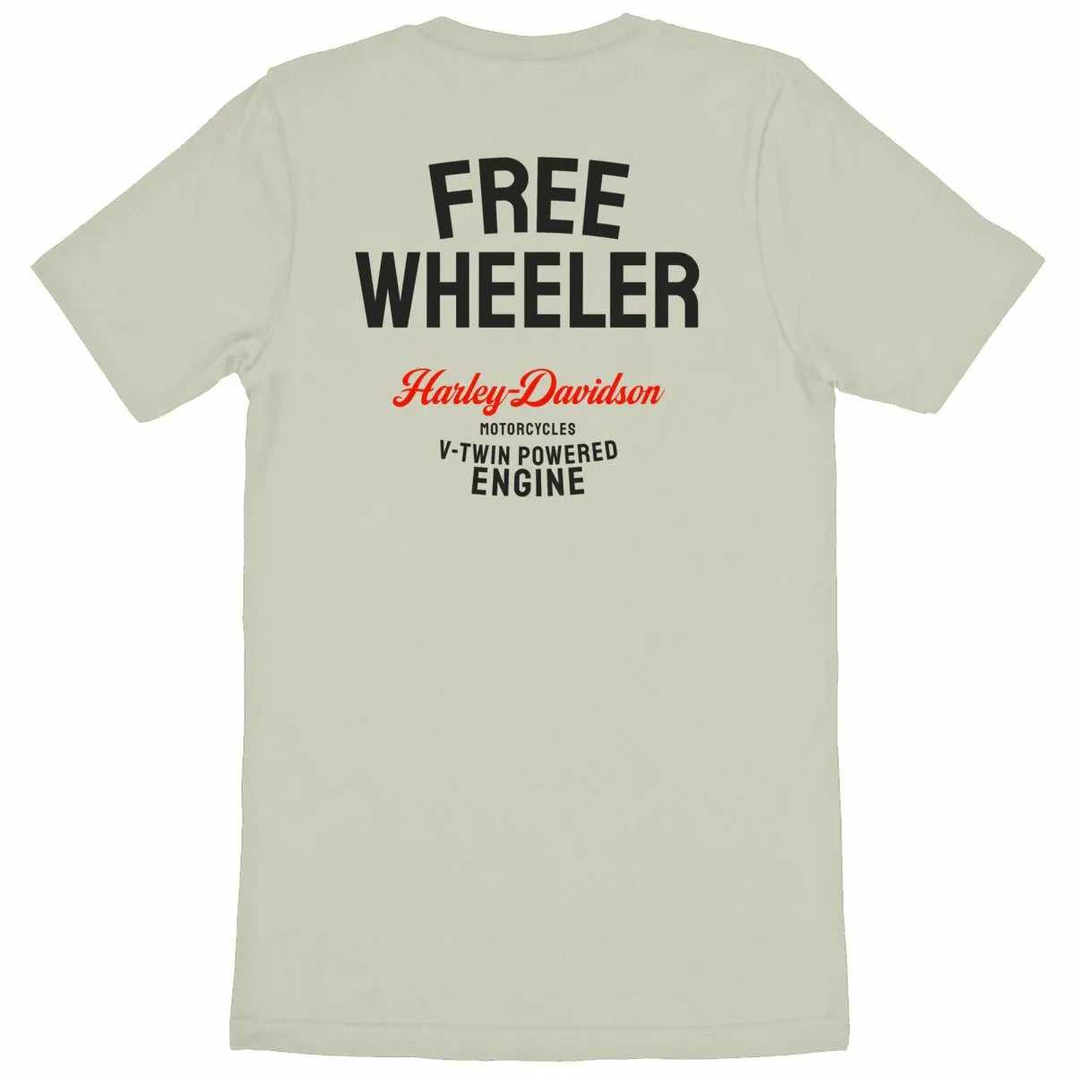 0924_Harley_Freewheeler_-_T-shirt_naturel_unisexe_dos - CultureMoto