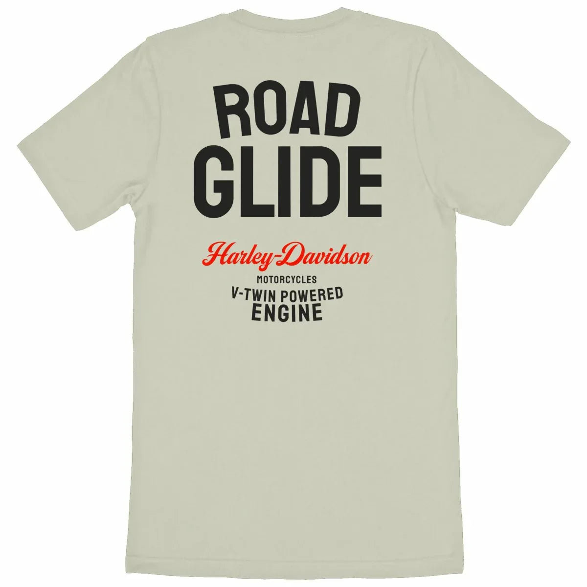 0924_Harley_Road_Glide_-_T-shirt_naturel_unisexe_dos - CultureMoto