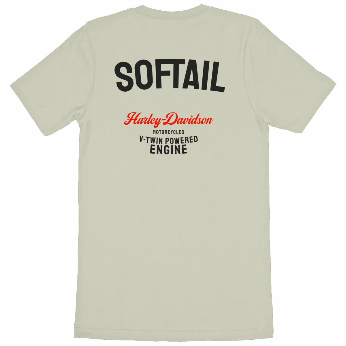 0924_Harley_Softail_-_T-shirt_naturel_unisexe_dos - CultureMoto