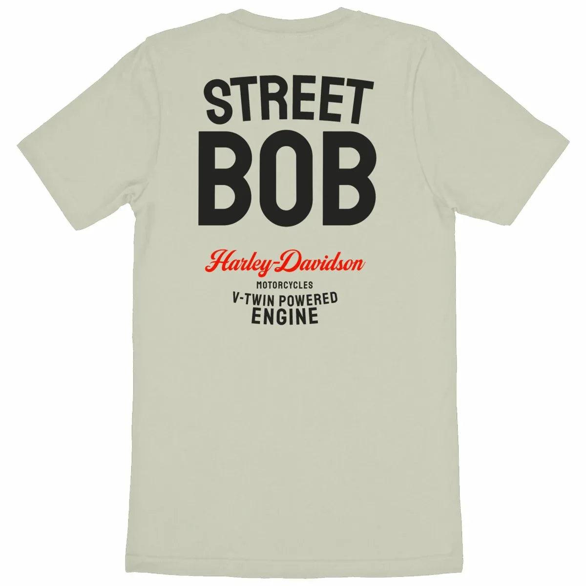 0924_Harley_Street_Bob_-_T-shirt_naturel_unisexe_dos - CultureMoto