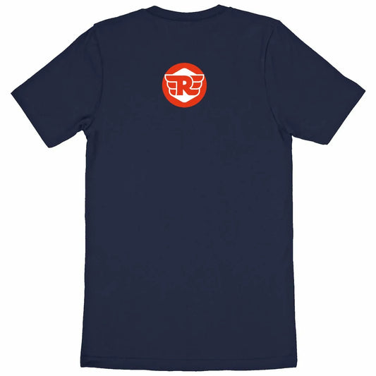 0924_Royal_Enfield_logo_-_T-shirt_bleu_marine_dos - CultureMoto